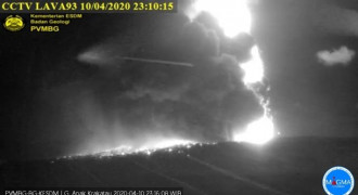 Gunung Anak Krakatau Meletus, Kolom Abu Capai 500 Meter