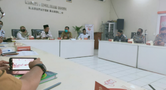 Jelang Pendaftaran Bakal Calon Bupati, KPU Kabupaten Bandung Gelar Rapat Koordinasi   