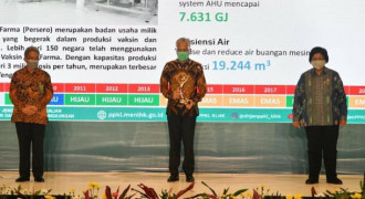 Bio Farma Raih Anugrah PROPER Emas Kelima