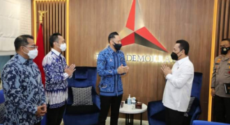 Terima Kunjungan Calon Kapolri, AHY: Semoga Polri Tegakan Hukum Yang Independen