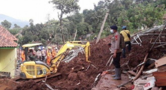 BPBD Jabar Masih Cari Korban Longsor di Sumedang