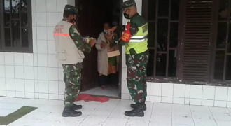 Tingkatkan Imunitas, Kodim 0617 Majalengka Bagikan Wedang Uwuh Sugih Mukti Cegah Covid-19