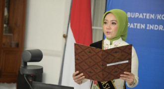 Atalia Praratya Lantik 5 Ketua TP PKK Kabupaten/Kota