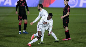 Gol Telat Vinicius Selamatkan Real Madrid dari Kekalahan