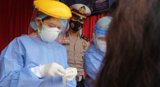 Swab Random, Satu Orang asal Jawa Tengah Reaktif di Pos Penyekatan Cileunyi