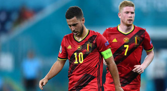 Absen Latihan, Hazard dan De Bruyne Diragukan Tampil Lawan Italia