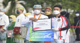 HUT ke-76 Jabar, Atlet Peraihan Medali Olimpiade 2020 Dapat Hadiah Rp500 Juta