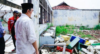 10 Ruang Kelas SMPN 1 Cabangbungin Rusak Parah, PSI Desak Perbaikan Segera