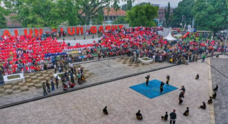 Resmikan Alun-alun Garut, Ridwan Kamil Minta Warga Perbanyak Kegiatan Kreatif