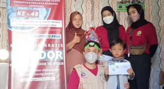 Ini Cara Unik Khitan Gratis PPNI dan Yayasan SCM, Dilakukan Secara Door To Door