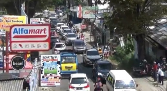 Jalur Lembang Padat, Arus Lalu Lintas Dialihkan