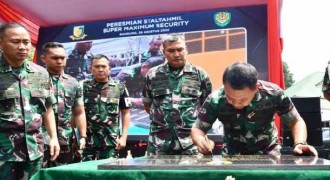 Tahanan Super Canggih di Pomdam III Siliwangi, Diresmikan