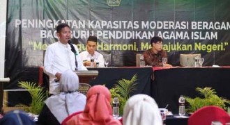 Tangkal Ekstremisme, Kemenag Bekali Pemahaman Moderasi Beragama bagi Guru 