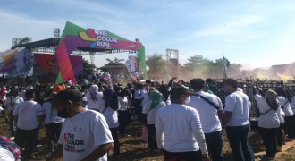 Color Run Soljer Ceria Dihadiri Puluhan Ribu Warga