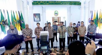 Simpati Atas Gempa Cianjur, Peserta Kongres NARA Gunakan Pita Hitam