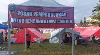 Pemprov Jabar Dirikan 15 Posko Bencana Gempa Cianjur, Total dikerahkan 31.058 SDM 