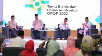 Transaksi Temu Bisnis dan Pameran Produk OPOP 2022 Capai Rp42,1 Miliar