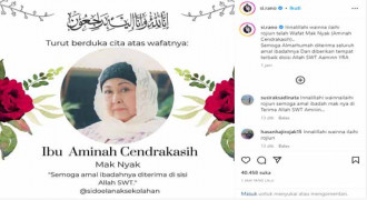 Sempat Ikut Syuting Si Doel The Series Pada Juli 2022, 'Mak Nyak' Aminah Cendrakasih Wafat, 