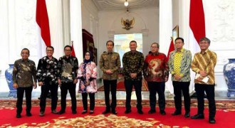 Terima Anggota Dewan Pers, Presiden Jokowi Segera Keluarkan Perpres Media Sustainability 