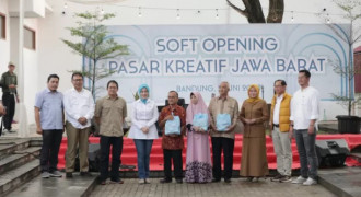 Pasar Kreatif Jabar di Cikutra Diresmikan Jumat