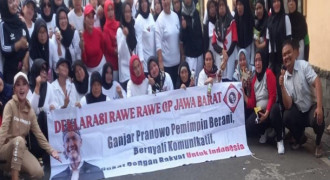 IKA Muda UNPAD Siap Kawal Relawan Rawe Rawe Ganjar