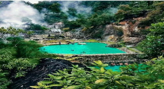 Destinasi Kawah Rengganis di Bandung Selatan