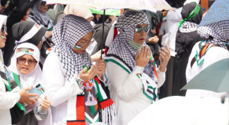 Jabar Bersatu Lewat Aksi Solidaritas Bela Palestin