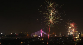 Tahun Baruan di Bandung Berlangsung Aman