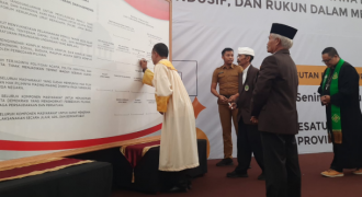 Tokoh Lintas Agama Deklarasi Pemilu Damai