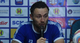 4 Laga tanpa Menang,Skuat Persib Dilanda Kesedihan