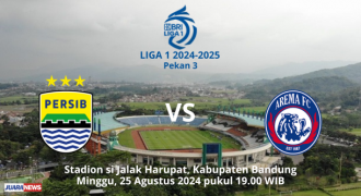 Tiket Laga Persib vs Arema Sudah Bisa Dipesan