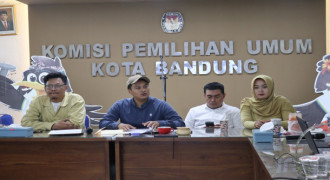 KPU Kota Bandung Tetapkan 4 Paslon Pilkada 2024